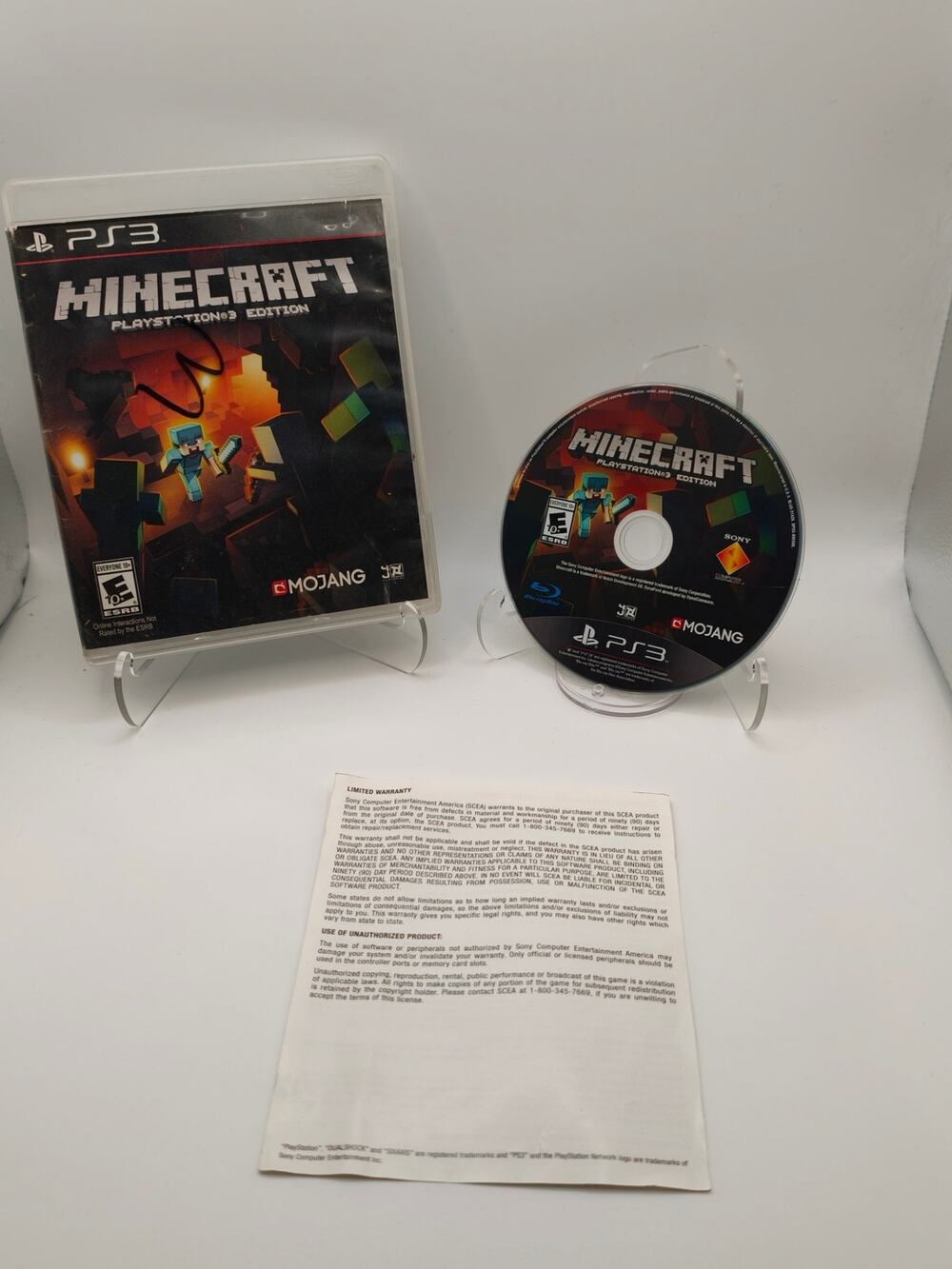 Minecraft PlayStation 3 Edition Case+Disc